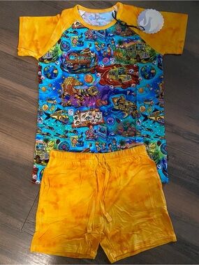 7/8 bamboo daywear short set NWT